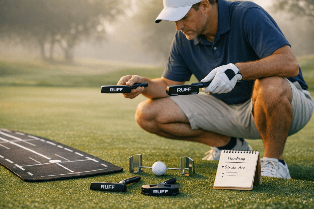 Hoe kies je de juiste RUFF Golf (putter) die past bij jouw puttingstijl en handicap?