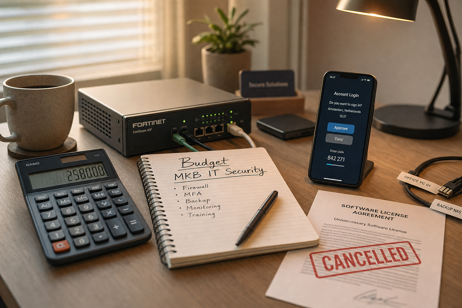 IT security budget opstellen